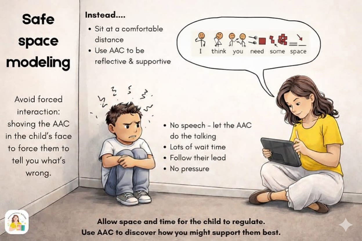 Moving from a demand for answers to a supportive, reflective presence. By narrating my thinking, I wasn’t testing him. I was showing him that I understood the internal logic of his system—that it made sense to me.